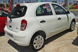 2012 Nissan Micra ST-L K13 Geneva White