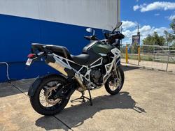 2024 TRIUMPH TIGER 1200 RALLY EXPLORER Green
