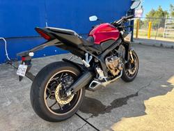 2024 Honda CBR650R Red
