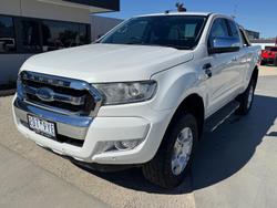 2018 Ford Ranger XLT PX MkII MY18 4X4 Dual Range Cool White