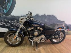 2014 HARLEY-DAVIDSON XL1200C 1200 CUSTOM BLUE