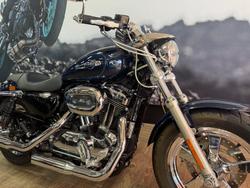 2014 HARLEY-DAVIDSON XL1200C 1200 CUSTOM BLUE