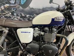2014 Triumph BONNEVILLE T100 BLUE