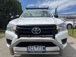 2017 Toyota Hilux Workmate TGN121R 4x2 Glacier White