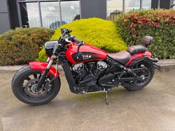 2022 Indian SCOUT BOBBER Red
