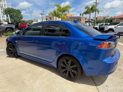 2011 Mitsubishi Lancer SX CJ MY11 Lightning Blue