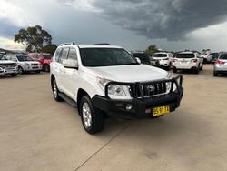2012 Toyota Landcruiser Prado GXL KDJ150R 4X4 Constant Glacier White