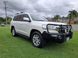 2018 Toyota Landcruiser VX VDJ200R 4X4 Dual Range Glacier White