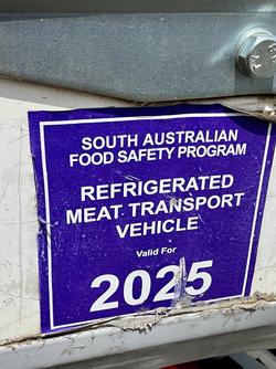 2015 Volvo Fe280 14 Pallet Freezer Themoking $100000+Gst Rwc VOLVO FE 280 WHITE