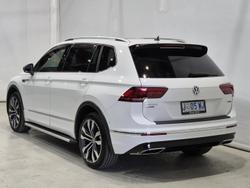 2021 Volkswagen Tiguan 162TSI R-Line Allspace 5N MY22 Four Wheel Drive Pure White