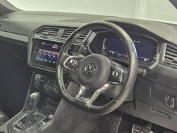 2021 Volkswagen Tiguan 162TSI R-Line Allspace 5N MY22 Four Wheel Drive Pure White