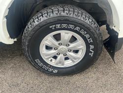 2014 Mitsubishi Triton GLX MN MY15 4X4 Dual Range White