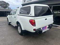 2014 Mitsubishi Triton GLX MN MY15 4X4 Dual Range White