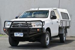 2018 Toyota Hilux SR GUN126R 4X4 Dual Range Glacier White