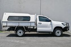 2018 Toyota Hilux SR GUN126R 4X4 Dual Range Glacier White