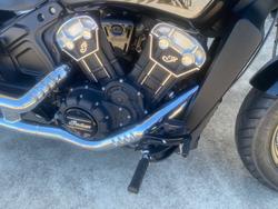 2020 Indian SCOUT BOBBER TWENTY THUNDER BL Black