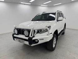 2021 Toyota Landcruiser Prado Kakadu GDJ150R 4X4 Dual Range Glacier White