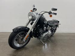 2012 HARLEY-DAVIDSON FLSTF FAT BOY Black