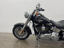 2012 HARLEY-DAVIDSON FLSTF FAT BOY Black