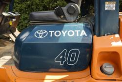 2008 Toyota 4T Forklift Orange