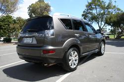 2009 Mitsubishi Outlander LS ZH MY10 4X4 On Demand Iron Bark