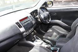 2009 Mitsubishi Outlander LS ZH MY10 4X4 On Demand Iron Bark