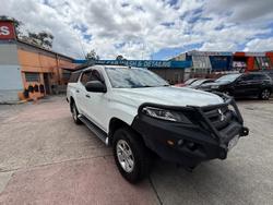 2022 Mitsubishi Triton GLX MR MY23 4X4 Dual Range White