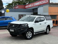 2022 Mitsubishi Triton GLX MR MY23 4X4 Dual Range White