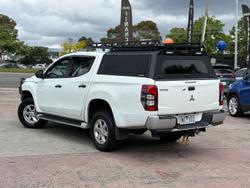 2022 Mitsubishi Triton GLX MR MY23 4X4 Dual Range White