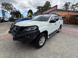 2022 Mitsubishi Triton GLX MR MY23 4X4 Dual Range White
