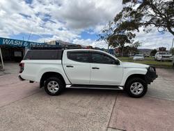 2022 Mitsubishi Triton GLX MR MY23 4X4 Dual Range White
