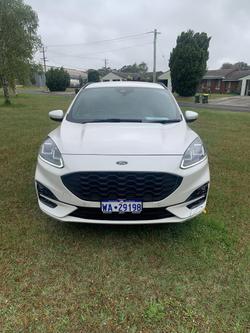 2023 Ford Escape ST-Line ZH MY23.25 AWD White Platinum