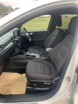 2023 Ford Escape ST-Line ZH MY23.25 AWD White Platinum