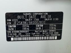 2018 Subaru Forester 2.5i