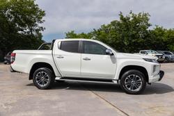 2019 Mitsubishi Triton GLS Premium MR MY20 4X4 Dual Range White