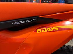 2025 KTM 450 EXC-F Six Days EXC-F Orange