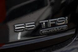 2021 Audi Q8 55 TFSI S line F1 MY22 Four Wheel Drive Mythos Black