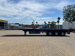 2025 CIMC 45' / 13.7M Flat Top B Trailer, In Brisbane Blue