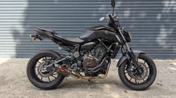 2019 Yamaha MT-07 LA (ABS) Black