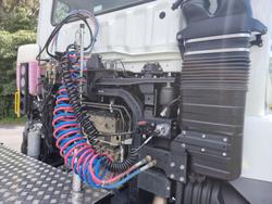 2023 Fuso Shogun FV74 510HP AIR SUSPENSION PRIMEMOVER White