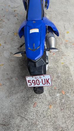 2021 Yamaha WR450F Blue