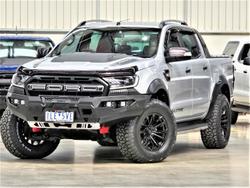 2017 Ford Ranger Wildtrak PX MkII 4X4 Dual Range Ingot Silver