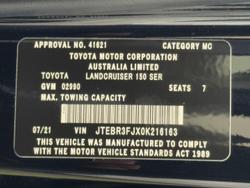 2021 Toyota Landcruiser Prado Kakadu