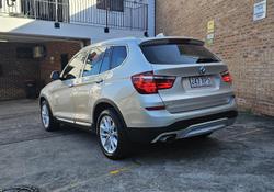 2014 BMW X3 xDrive20d F25 MY14 4X4 Constant Mineral Silver