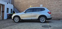 2014 BMW X3 xDrive20d F25 MY14 4X4 Constant Mineral Silver
