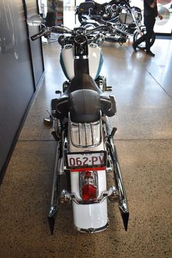 2017 Harley-davidson FLSTN SOFTAIL DELUXE crushed ice/ teal