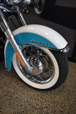 2017 Harley-davidson FLSTN SOFTAIL DELUXE crushed ice/ teal