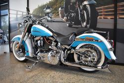 2017 Harley-davidson FLSTN SOFTAIL DELUXE crushed ice/ teal
