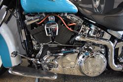 2017 Harley-davidson FLSTN SOFTAIL DELUXE crushed ice/ teal