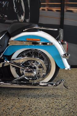 2017 Harley-davidson FLSTN SOFTAIL DELUXE crushed ice/ teal